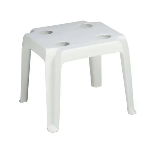 Oasis 18″ x 18″ Low Table with Cup Holders