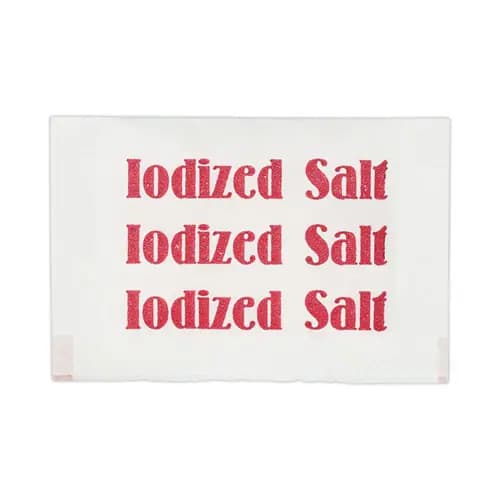 Office Snax® Iodized Salt Packets, 0.75 g Packet, 3,000/Box