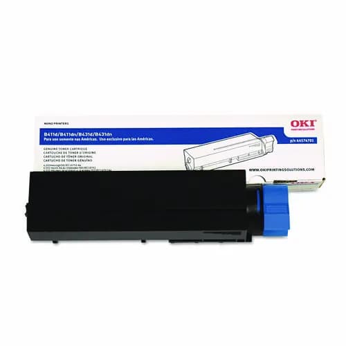 Oki® 44574701 Toner, 4,000 Page-Yield, Black