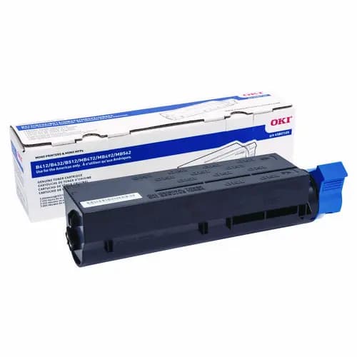 Oki® 45807105 Toner, 7,000 Page-Yield, Black