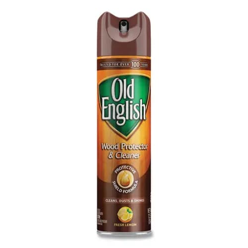 OLD ENGLISH® Furniture Polish, Fresh Lemon Scent, 12.5 oz Aerosol Spray