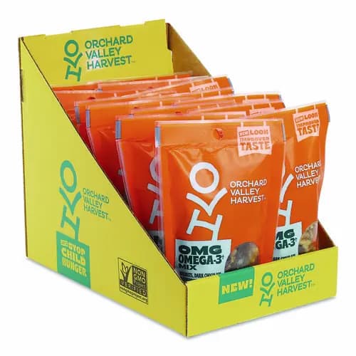 Orchard Valley Harvest® Omega-3 Mix, 2 oz, 14 Packs per Carton