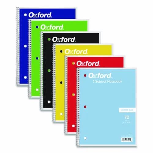 Oxford™ Coil-Lock Wirebound Notebooks