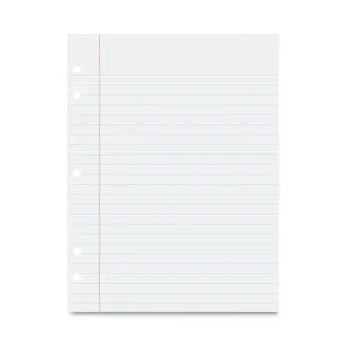 Pacon® Composition Paper, 5-Hole, 8 x 10.5, Wide/Legal Rule, 500/Pack