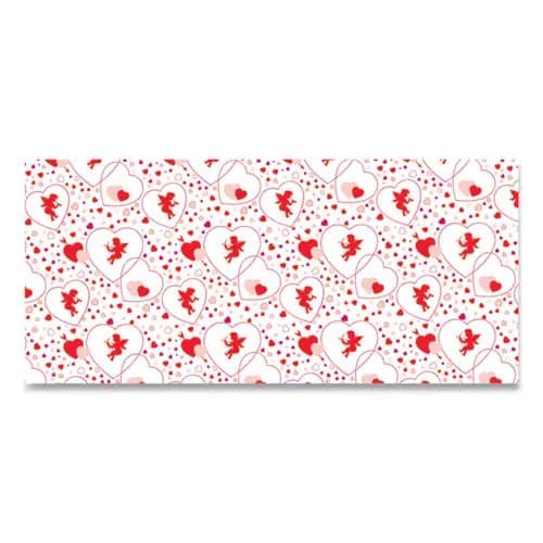 Pacon® Corobuff Corrugated Paper Roll, Cupids Hearts