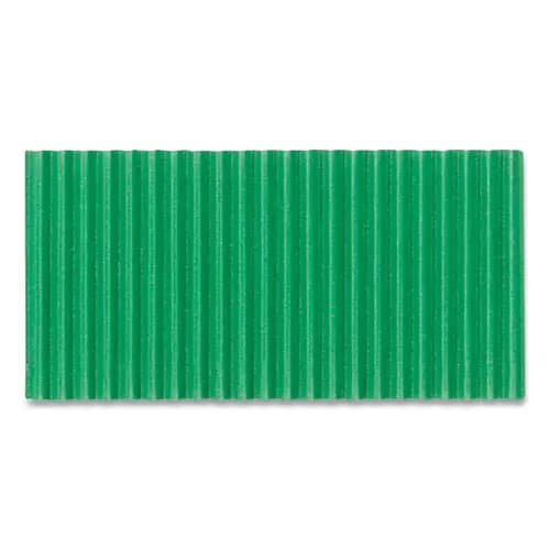Pacon® Corobuff Corrugated Paper Roll, Emerald Green, 48" x 25 ft