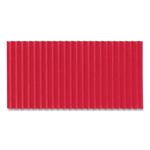 Pacon® Corobuff Corrugated Paper Roll, Flame Red