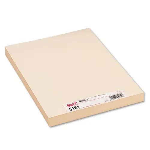 Pacon® Medium Weight Tagboard, Manila, 12" x 9", 100/Pack