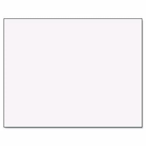 Pacon® Six-Ply Railroad Board, 22 x 28, White, 25/Carton