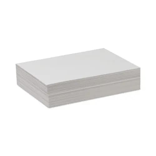 Pacon® White Drawing Paper, 9 x 12, Pure White, 500 Sheets, 47 lb Text Weight