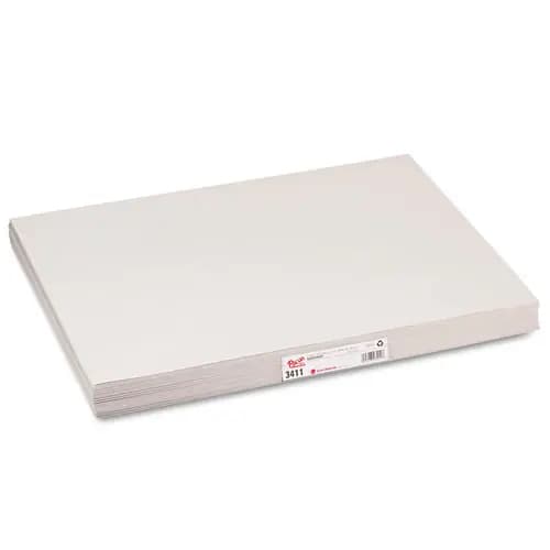 Pacon® White Newsprint, 30 lb, 18 x 24, White, 500 Sheets/Pack