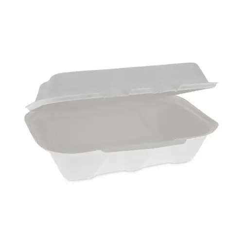 Pactiv Evergreen EarthChoice® Bagasse Hinged Lid Container