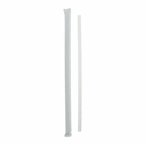 Pactiv Evergreen Giant Paper-Wrapped Straw, 10.25", Translucent, 1,800/Carton