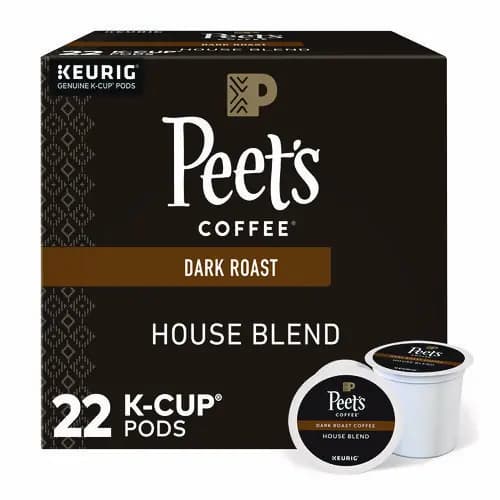 Peet's Coffee & Tea® House Blend Coffee K-Cups, 22/Box