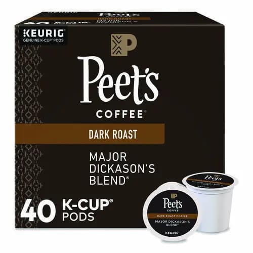 Peet's Coffee & Tea® Major Dickason's Blend K-Cups, 40/Box, 0.44 oz