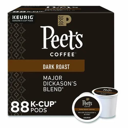 Peet's Coffee & Tea® Major Dickason's Blend K-Cups, 88/Carton