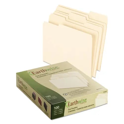 Pendaflex® Earthwise® 100% Recycled Manila File Folder