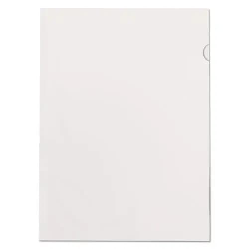 Pendaflex® Poly Color Transparent File Jackets, Letter Size, Clear, 50/Box