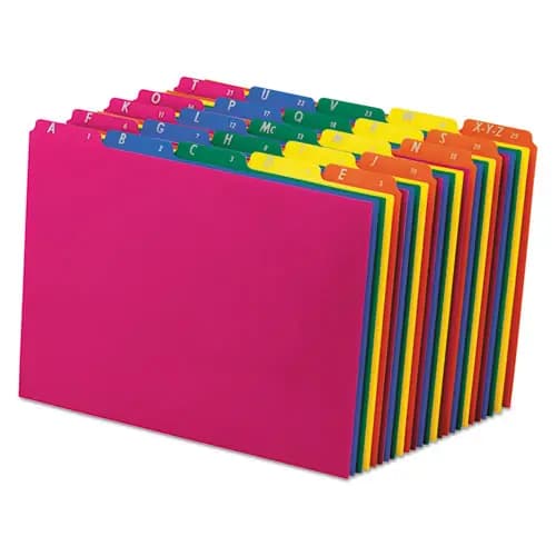 Pendaflex® Poly Top Tab File Guides