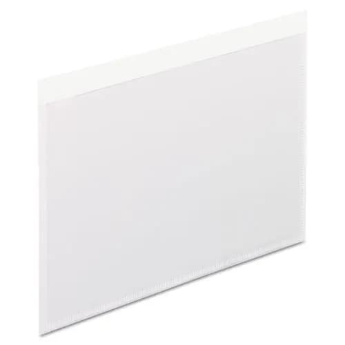 Pendaflex® Self-Adhesive Pockets, 4 x 6, Clear Front/White Backing, 100/Box