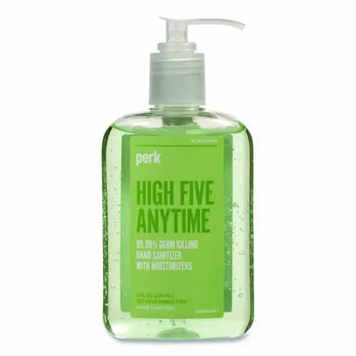 Perk™ Instant Hand Sanitizer with Moisturizers, 8 oz Pump Bottle