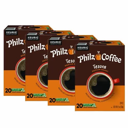 Philz Coffee Tesora K-Cups, 80/Carton