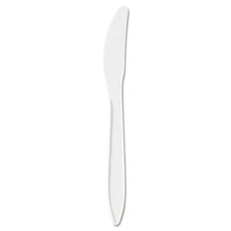 Polypro Medium Weight White Knife, 1000 Count