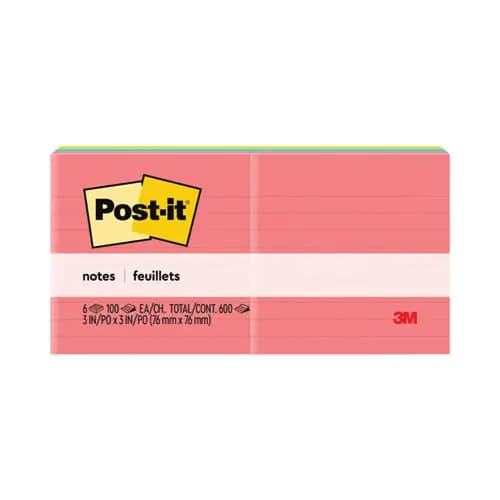 Post-it® Notes Original Pads in Poptimistic Colors