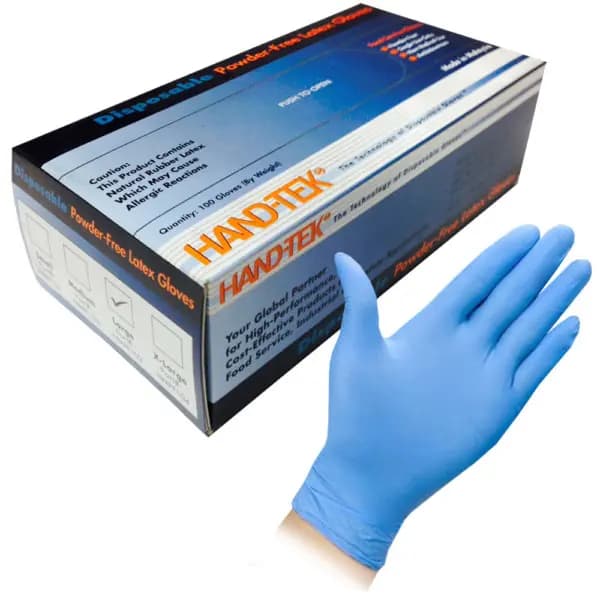 Powder-Free Disposable Gloves, Latex, Non-Medical, Medium