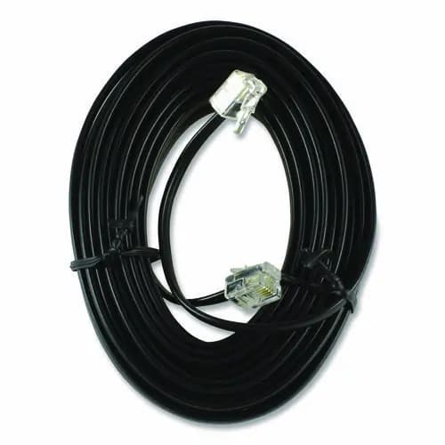 Power Gear Line Cord, Plug/Plug, 25 ft, Black
