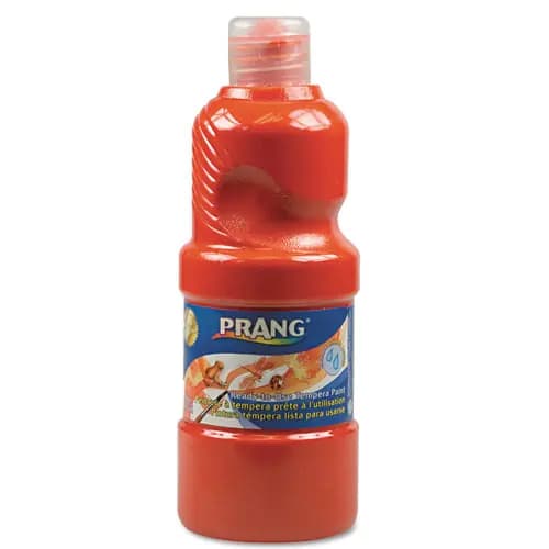 Prang® Washable Paint, Orange, 16 oz Dispenser-Cap Bottle