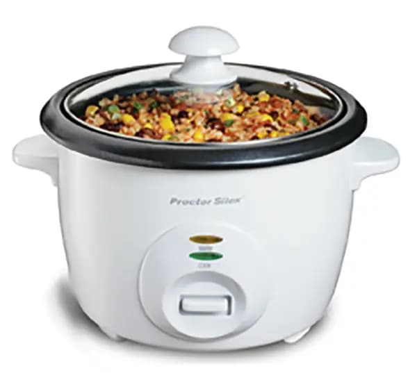 Proctor Silex 10 Cup Rice Cooker & Steamer, Dishwasher Safe