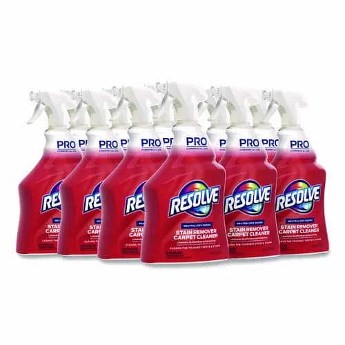 Professional RESOLVE® Carpet Cleaner, 32 oz Spray Bottle, 12/Carton