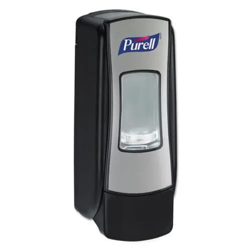 PURELL® ADX-7 Dispenser, Chrome/Black, 700 mL Capacity
