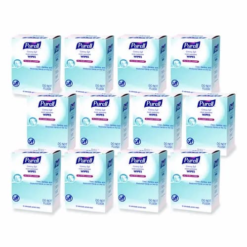 PURELL® Cottony Soft Individually Wrapped Sanitizing Hand Wipes