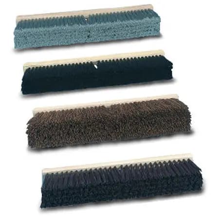 Push Broom 24 Inch with Flagged Poly Bristles