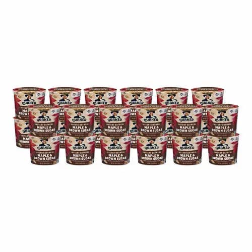 Quaker® Instant Oatmeal, Maple Brown Sugar, 24 Packets (1.69 oz each)