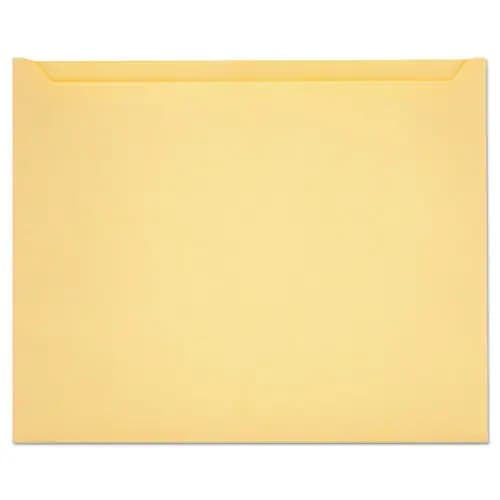 Quality Park™ Paper File Jackets, Letter Size, Buff, 100/Box