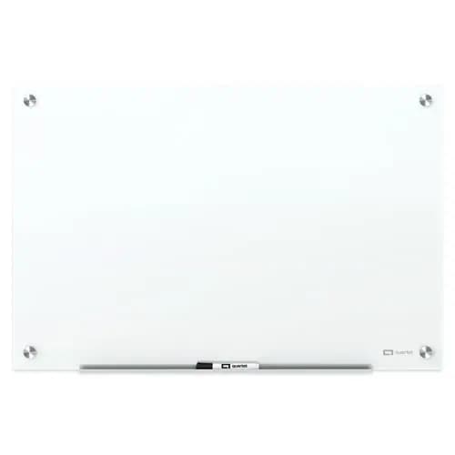 Quartet® Brilliance Glass Dry-Erase Board, 96" x 48", White Surface