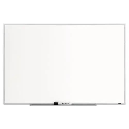 Quartet® Dry Erase Board, 36" x 24", White Surface, Satin Aluminum Frame