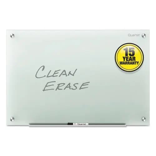 Quartet® Infinity Glass Marker Board, 96" x 48", Frost Surface