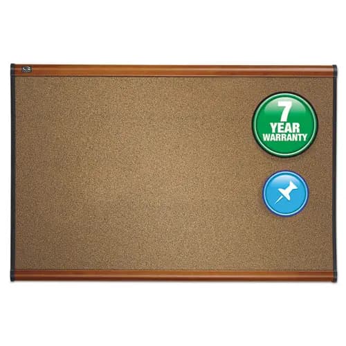 Quartet® Prestige® Colored Cork Bulletin Board