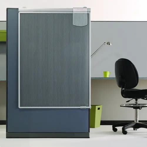Quartet® Workstation Privacy Screen, Translucent Clear/Silver