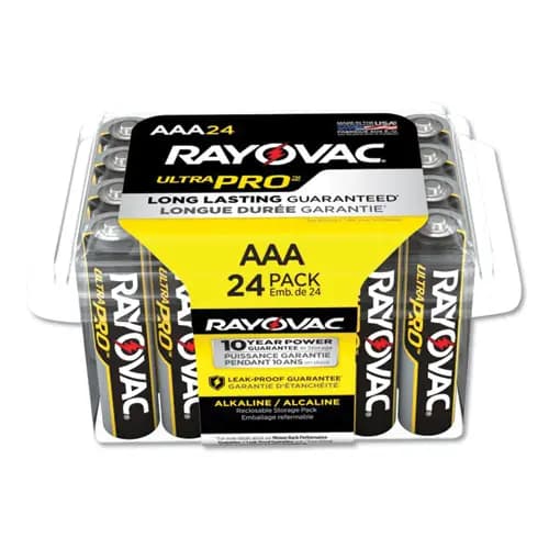 Rayovac® Ultra Pro Alkaline AAA Batteries, 24/Pack