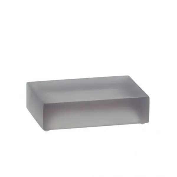 Rectangle Soap Holder: GHOST GRAY FROST