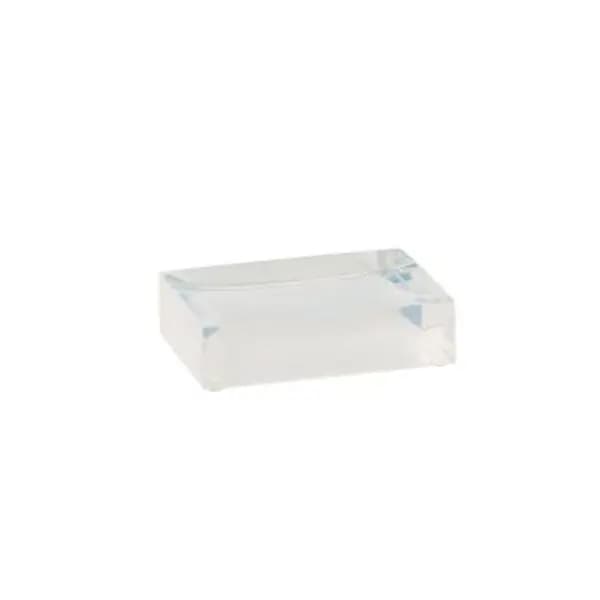 Rectangle Soap Holder: WHITE GLACIER