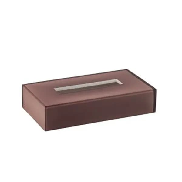 Rectangle Tissue Holder: EGGPLANT GLACIER