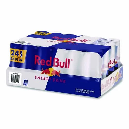 Red Bull® Energy Drink, Original Flavor, 8.4 oz Can, 24/Carton