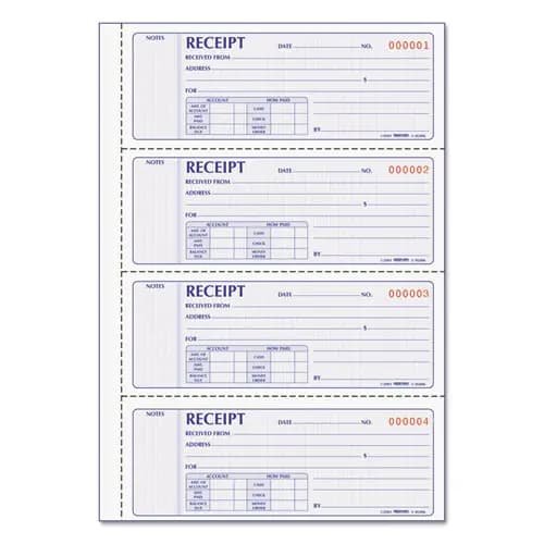 Rediform® Money Receipt Book