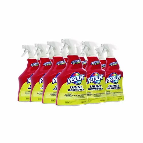 RESOLVE® Urine Destroyer, Citrus Scent, 32 oz Spray Bottle, 6/Carton